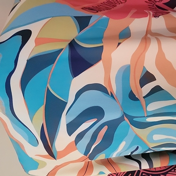 Soft Surroundings Long Tropical Kimono Size S/M - Picture 5 of 7